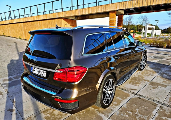 Mercedes-Benz GL cena 122000 przebieg: 343000, rok produkcji 2013 z Wąchock małe 781